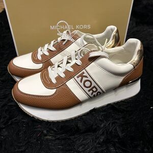 Michael Kors casual walking platform lace up shoes sneakers women’s 7.5 new